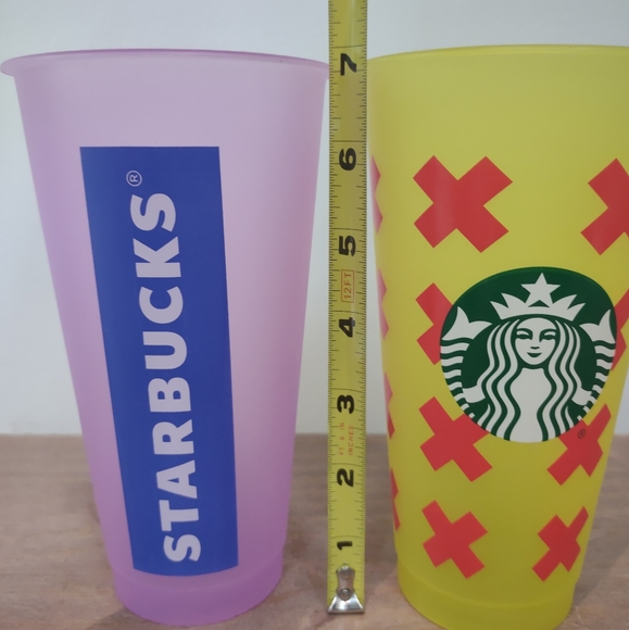 Starbucks tumbler reusable large cups set of two - Picture 5 of 5